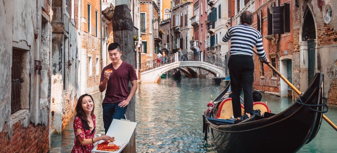 Couple In Italy